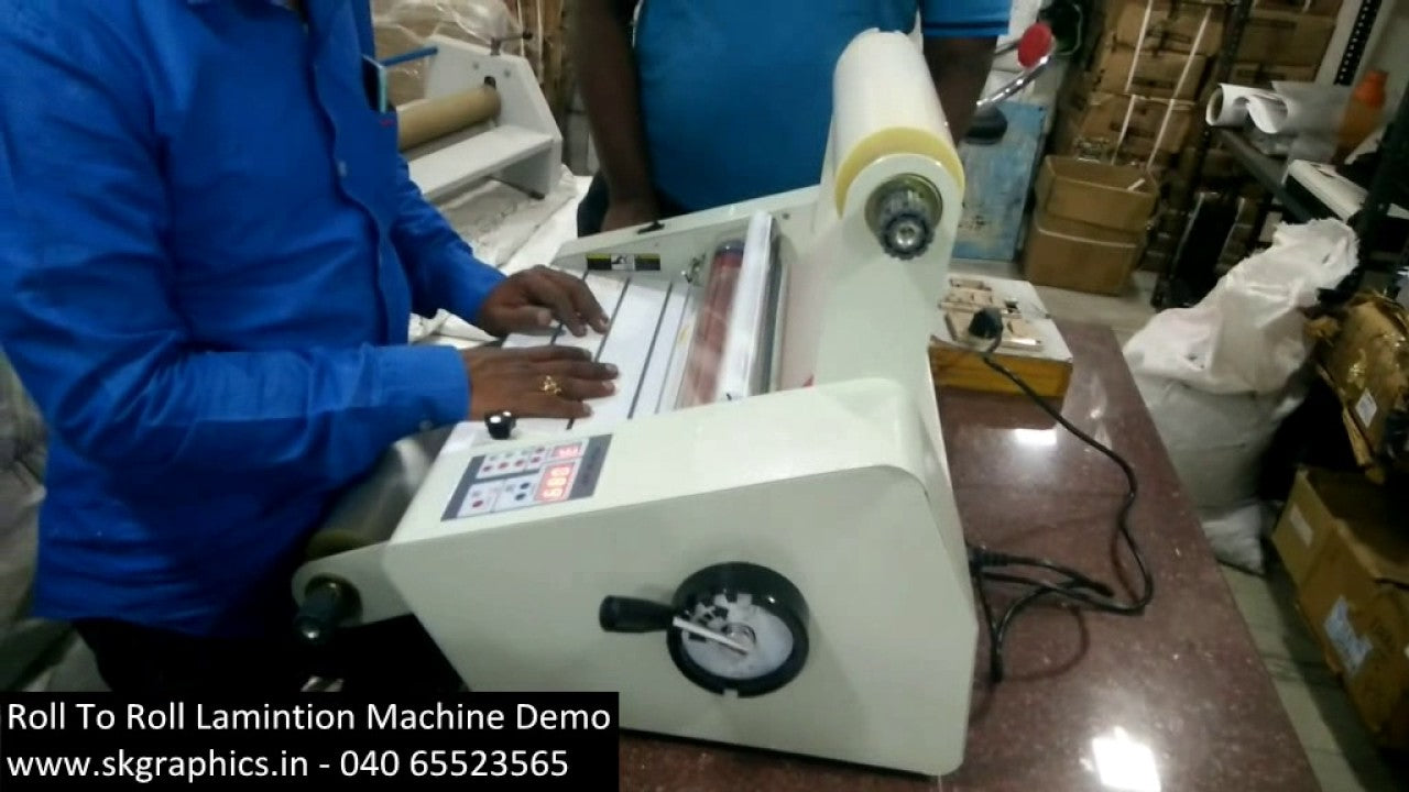 How to Install & Use a Roll to Roll Laminator?
