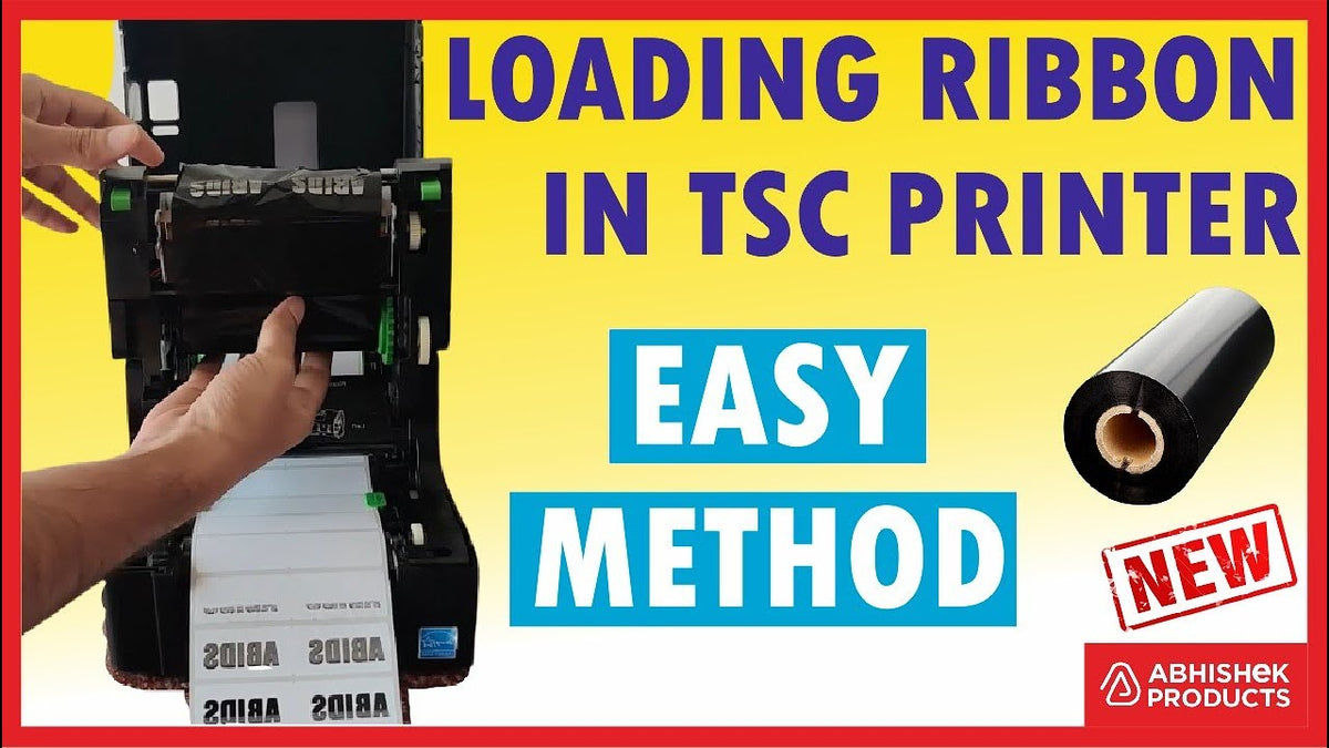 TSC printer ribbon change: 5 Step Easy Guide | AbhishekID – Abhishek ...