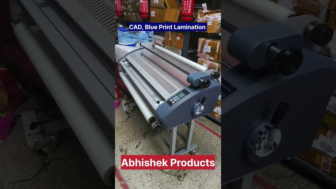 40'' Roll To Roll Hot Lamination Machine for CAD Maps & Posters