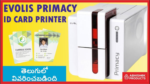 Harness the Power of PVC ID Card Printing for Your Business with Evolis Primacy Printer