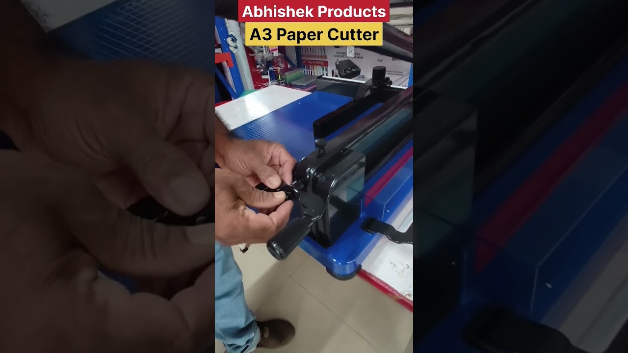 How to Use an A3 Paper Cutter? Tutorial & Unboxing
