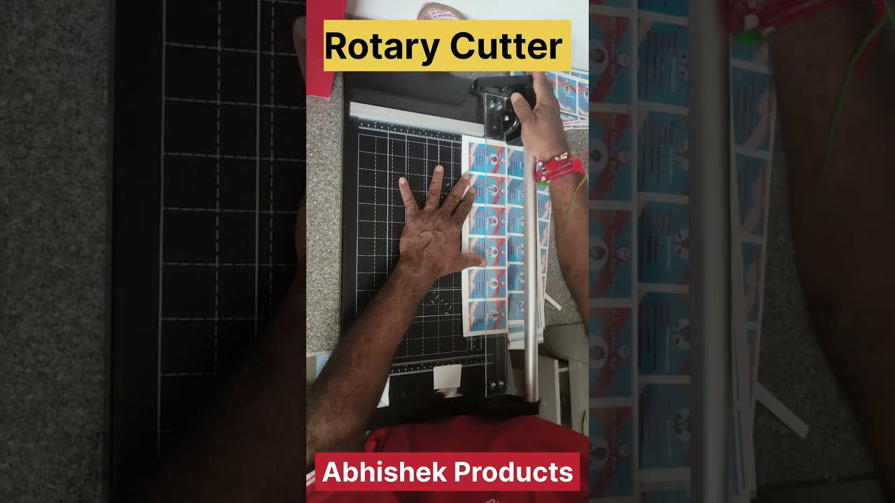 How to Cut Cards Fast & Easy with a Rotary Cutter? – Abhishek Products
