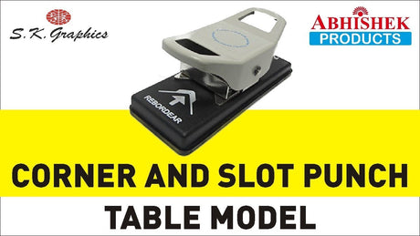 How to Corner and Slot Punch Visiting Cards?