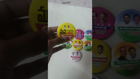 Low Cost Button Badges for Elections and Events in India