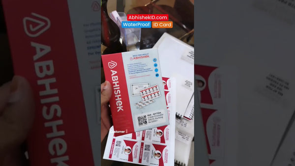 How to Waterproof ID Cards? AP Film Best Quality Guide