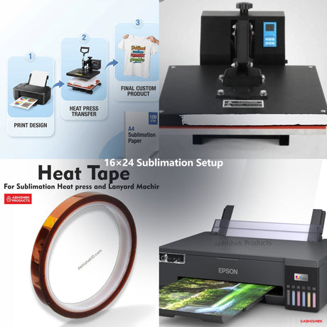 16×24 Sublimation Setup for ID card and print shops in India — product collage