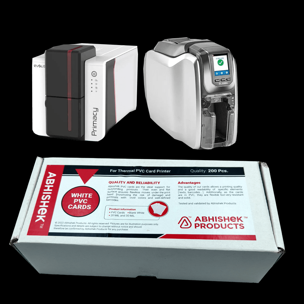 Zebra ZC300 Card Printer Setup — AbhishekID India