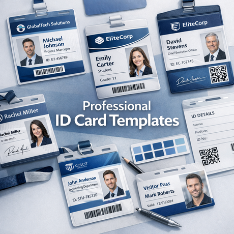 ID Card PSD Templates