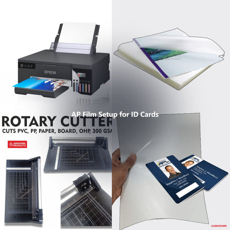 AP Film ID Card Setup Bundle for ID card and print shops in India — product collage