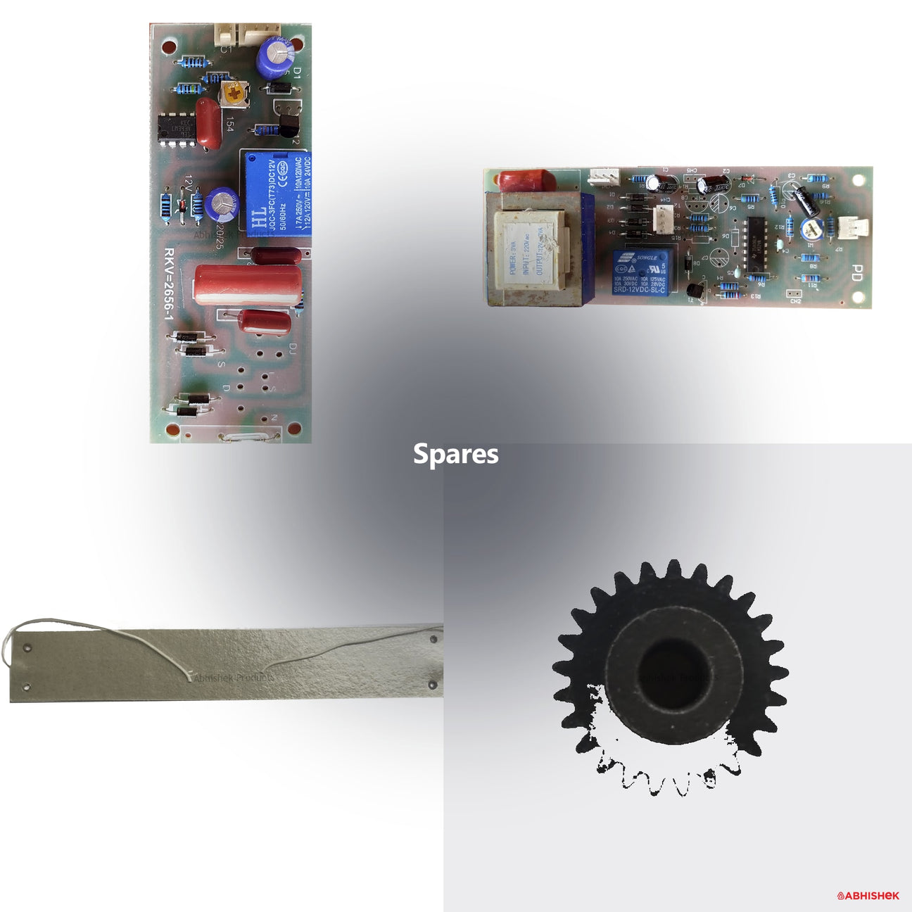 Lamination Machine Parts & Spares for ID card and print shops in India — product collage