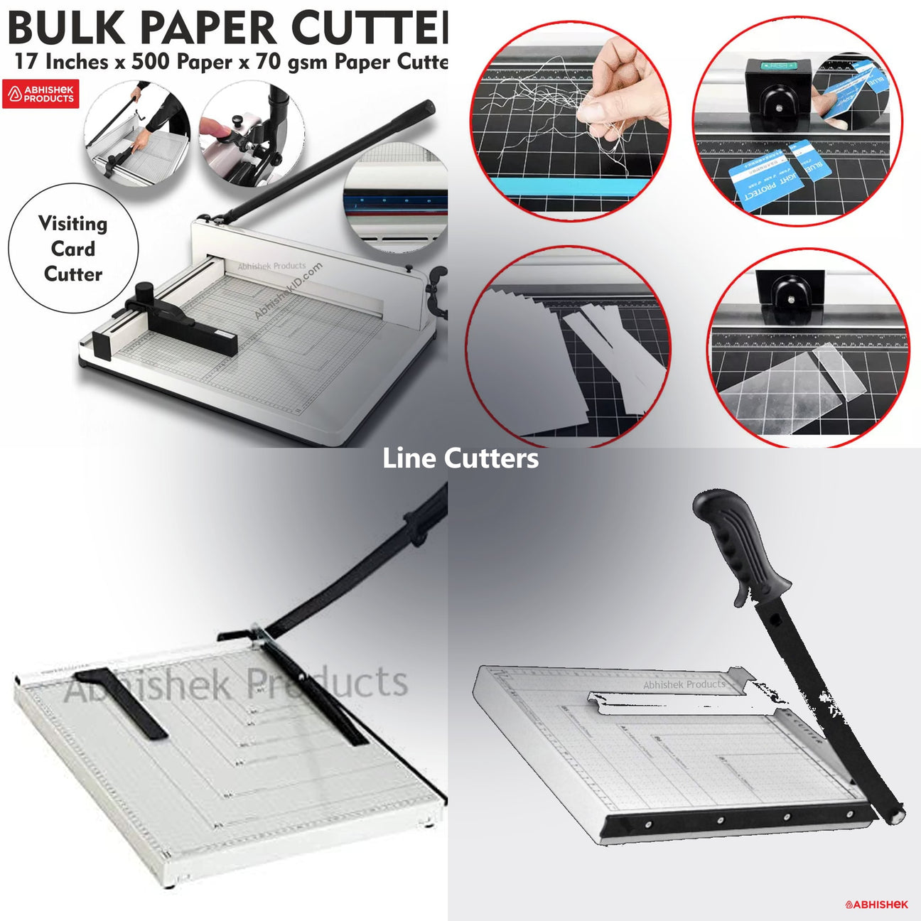 Rim cutters and paper trimmers for print shops in India — guillotine and rotary cutters