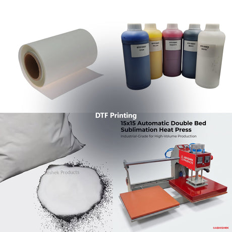 DTF Transfer Film & Paper for ID card and print shops in India — product collage