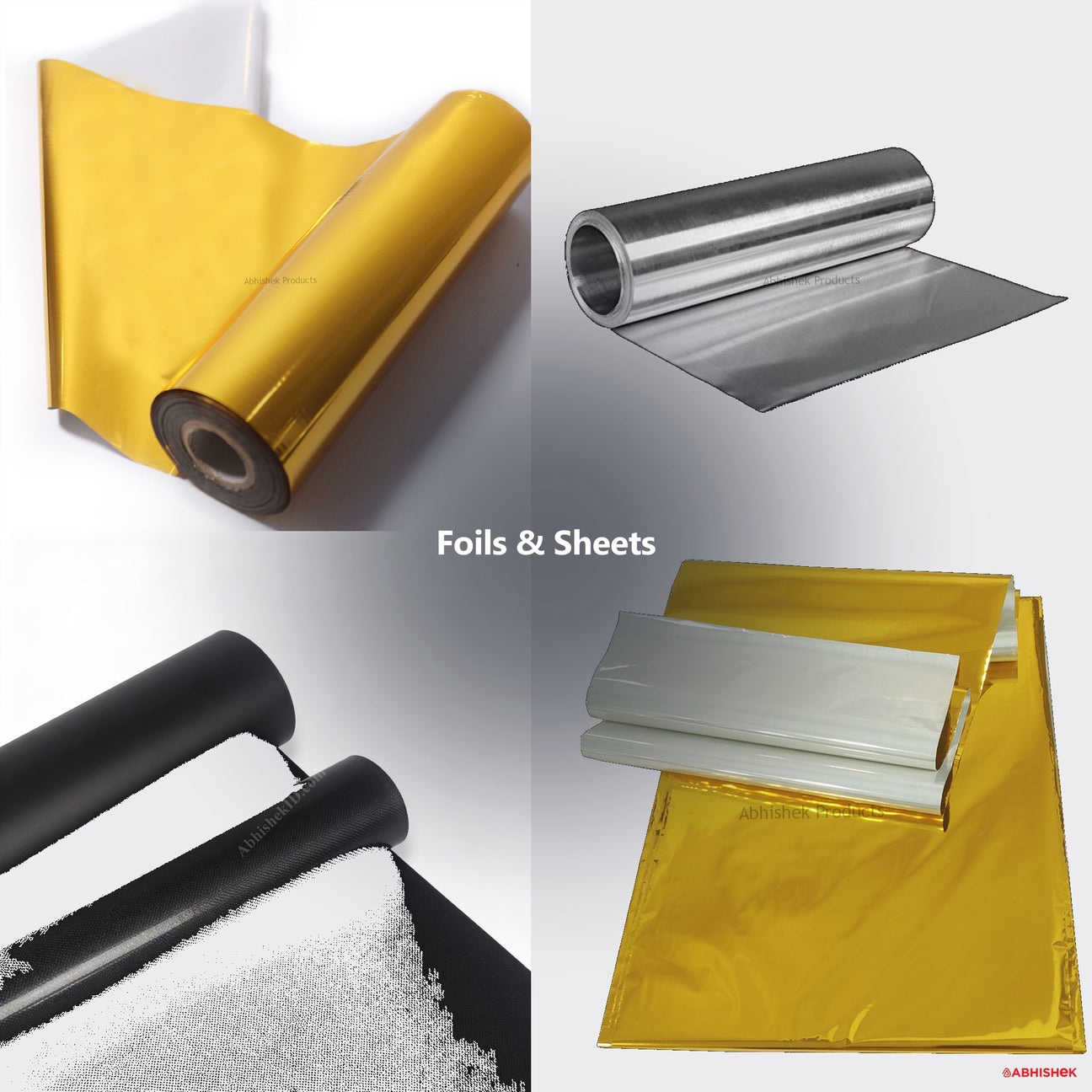 Golden Foil Paper for ID card and print shops in India — product collage
