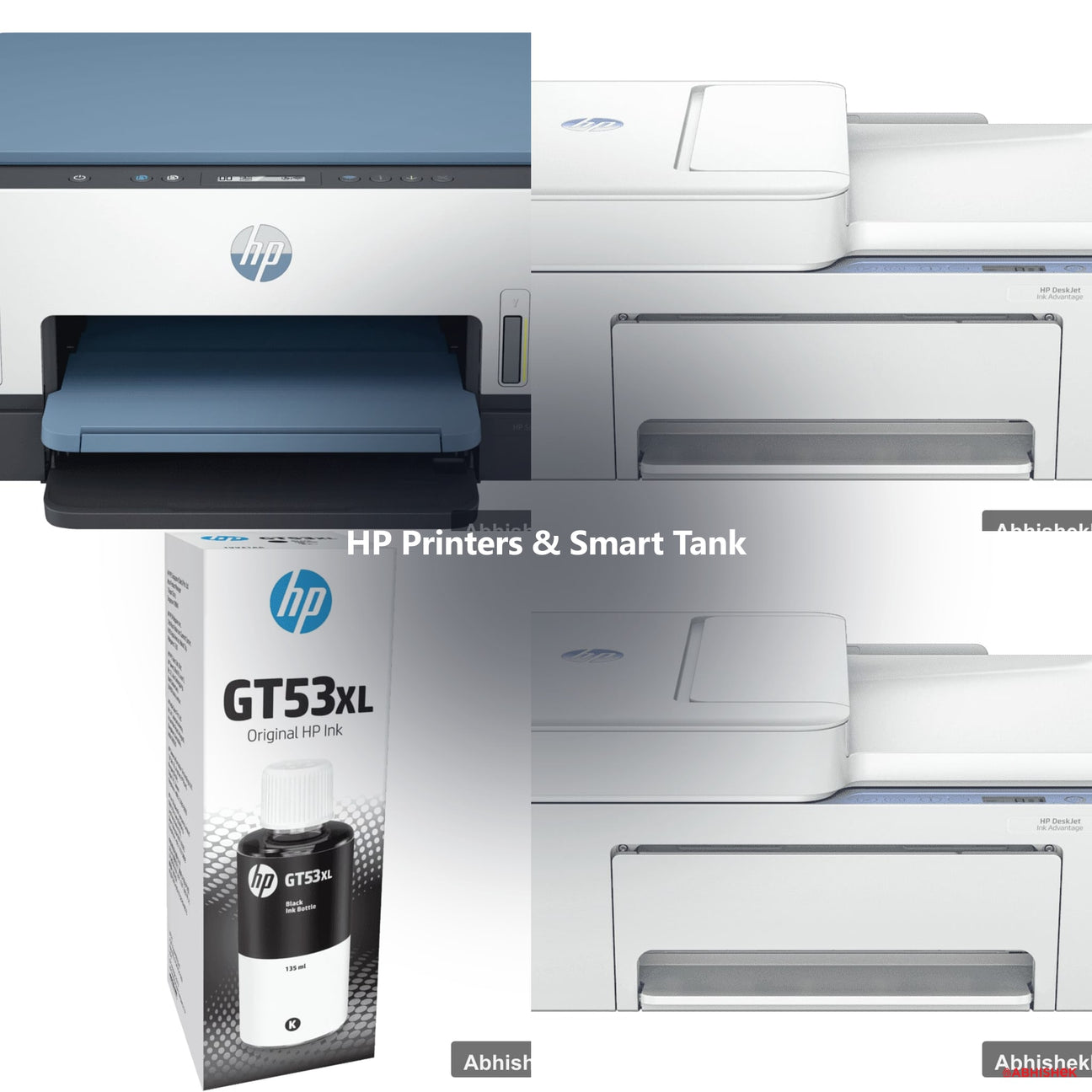 HP Smart Tank Printers India for ID card and print shops in India — product collage