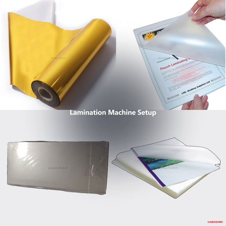 Lamination Machine Setup for ID card and print shops in India — product collage