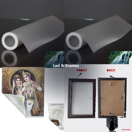 LED Photo Frame for ID card and print shops in India — product collage