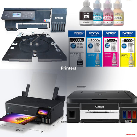 Inkjet Photo Printers for Print Shops for ID card and print shops in India — product collage