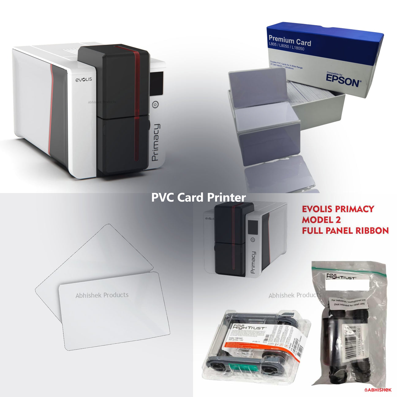 PVC Card Printer for ID card and print shops in India — product collage