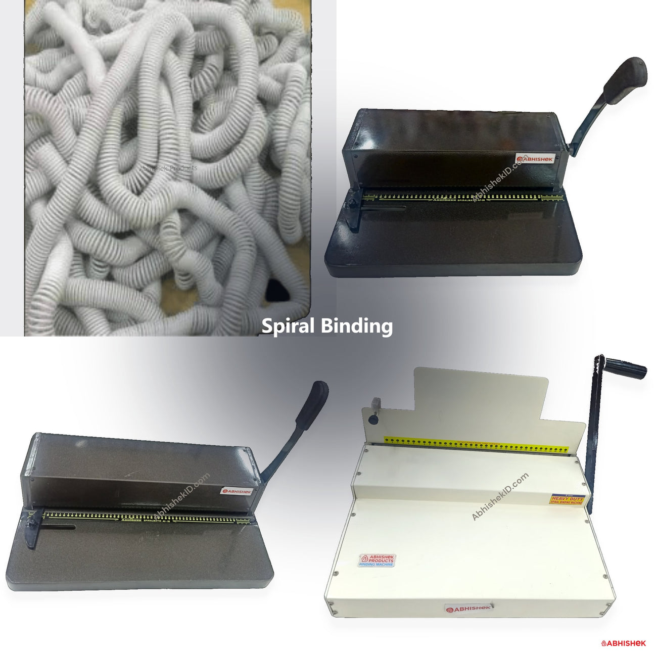 Spiral binding machines and coils for document finishing in India