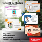 8/8 CorelDraw 11 Printable ID Card Design Templates | 65 Editable Designs India
