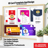 Huge ID Card Collection - CorelDraw File 600 Designs - Complete Professional Template Bundle India