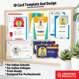 Huge ID Card Collection - CorelDraw File 600 Designs - Complete Professional Template Bundle India