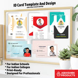 Huge ID Card Collection - CorelDraw File 600 Designs - Complete Professional Template Bundle India