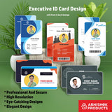 7/8 CorelDraw 11 Printable ID Card Design Templates | 100 Editable Designs India