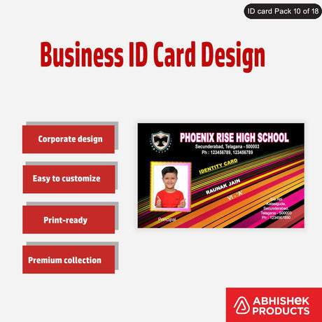 school-id-card-maker-psd