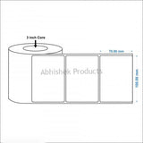 100x70 Chromo Barcode Stickers500 Label in Roll 03