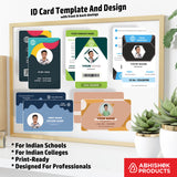 Huge ID Card Collection - CorelDraw File 600 Designs - Complete Professional Template Bundle India
