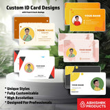 8/8 CorelDraw 11 Printable ID Card Design Templates | 65 Editable Designs India
