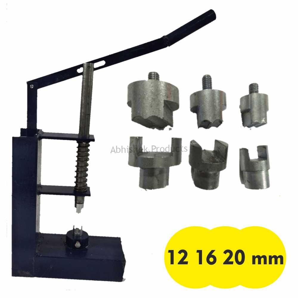 12,16, 20 mm Heavy Tag Fitting Machine Easy Press Model - 1 Pcs For Cl ...
