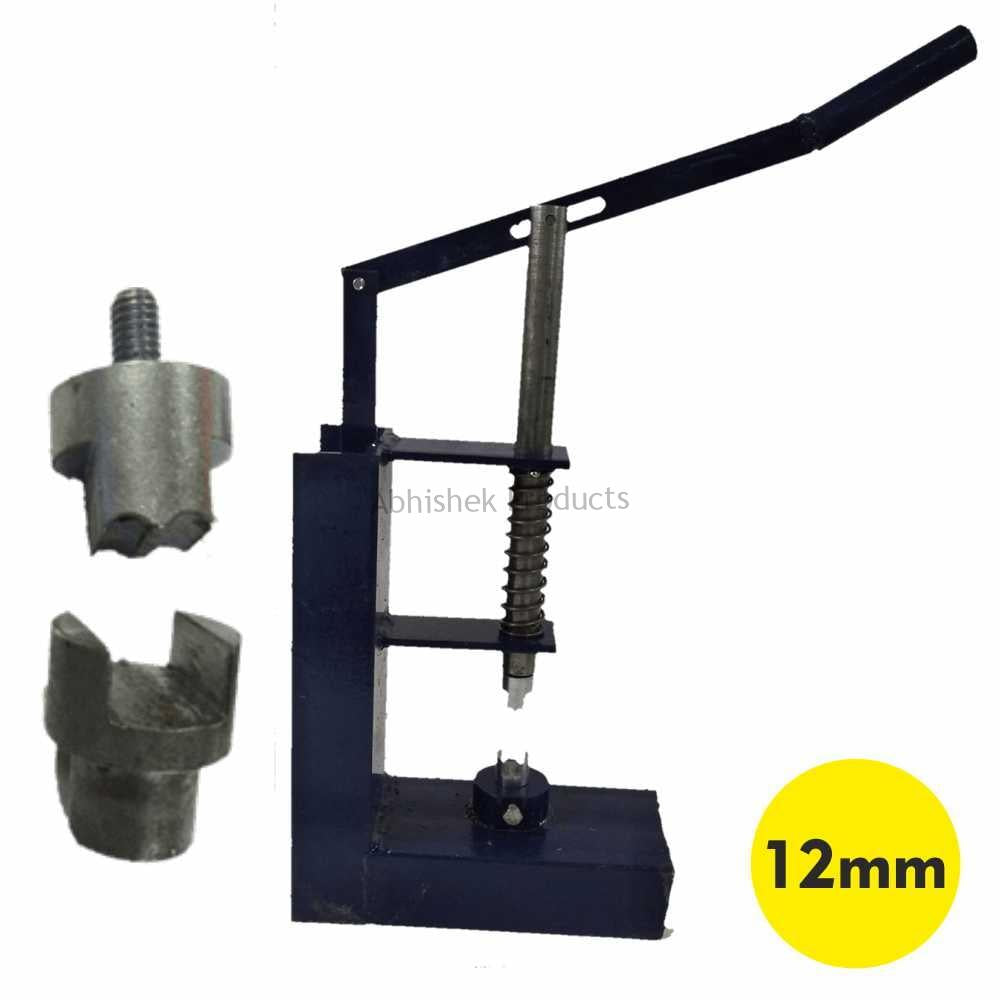 12mm Heavy Tag Fitting Machine Easy Press – Abhishek Products