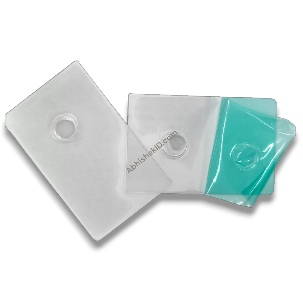 Coin Card Blister Caps 54×86 mm, 🔵Round Shape| Blisters Only for Coin Packaging