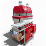 13x40 Air Press Semi-Automatic Heat Press Machine for Multicolor ID Card Lanyard Printing