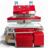13x40 Air Press Semi-Automatic Heat Press Machine for Multicolor ID Card Lanyard Printing