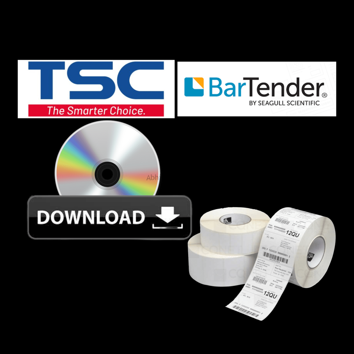 148 ANY TSC LABEL PRINTER INSTALLATION SERVICE CD DRIVER AND SOFTWARE DOWNLOAD LINK BARTENDER STICKER FORMAT