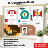 Huge ID Card Collection - CorelDraw File 600 Designs - Complete Professional Template Bundle India