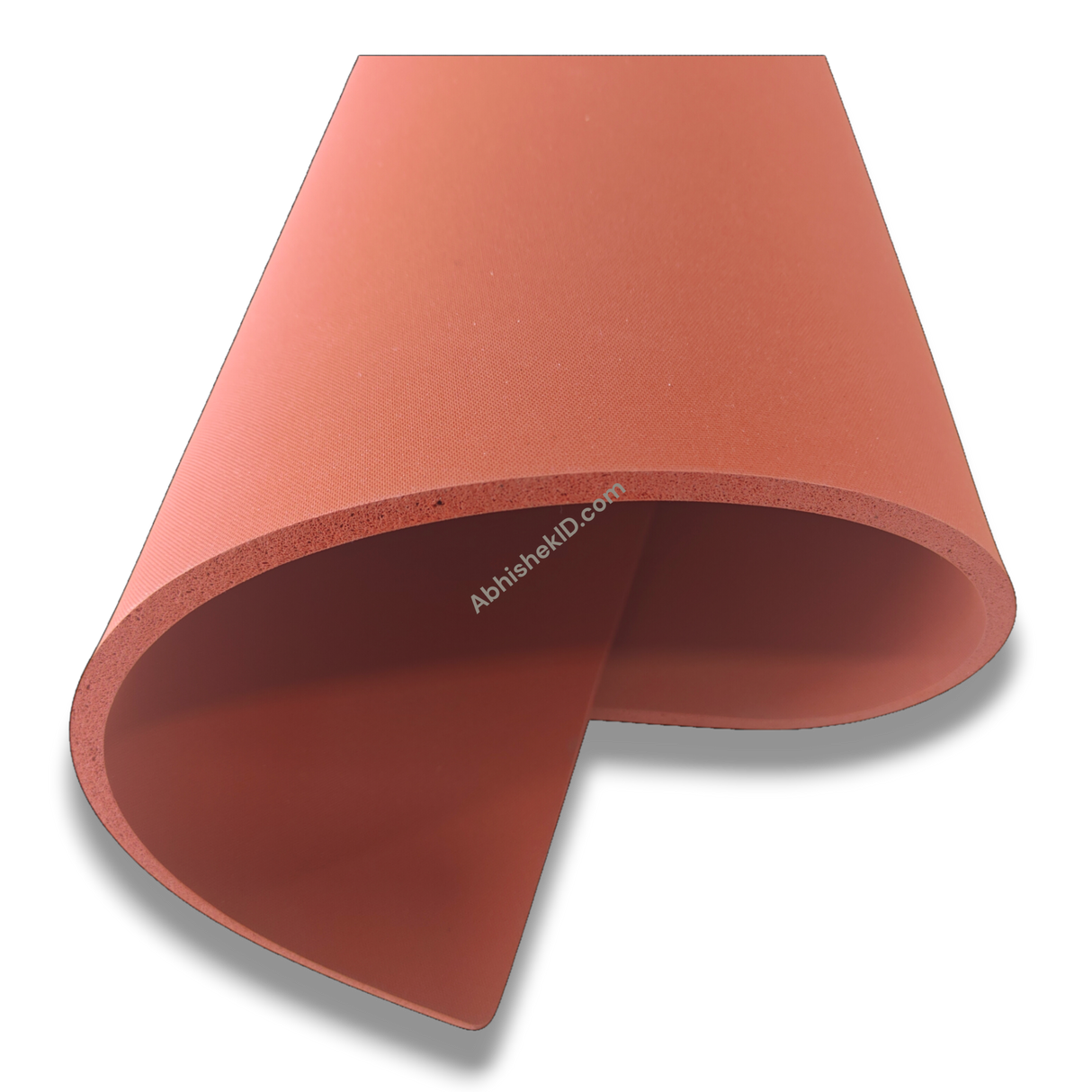 Top down perspective of 16x24 inch heat press silicone bed for commercial sublimation operations.