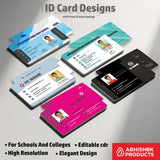 Huge ID Card Collection - CorelDraw File 600 Designs - Complete Professional Template Bundle India