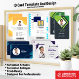 Huge ID Card Collection - CorelDraw File 600 Designs - Complete Professional Template Bundle India