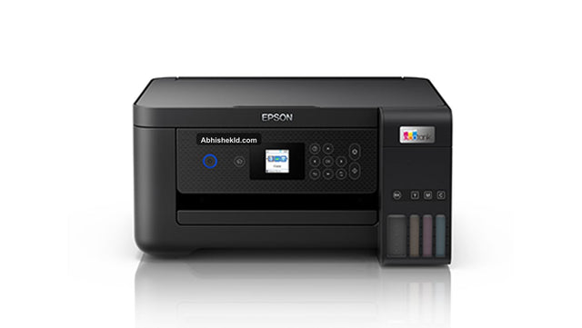 Epson EcoTank L4260 A4 auto-duplex Wi-Fi ink tank printer front view by AbhishekID