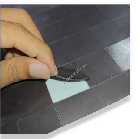 1mm Pre Cut 35x35mm Flexible Magnetic Sheet (300x300mm) Ideal for Home, Office & School Projects, Magnet Sheet fleximag (5)