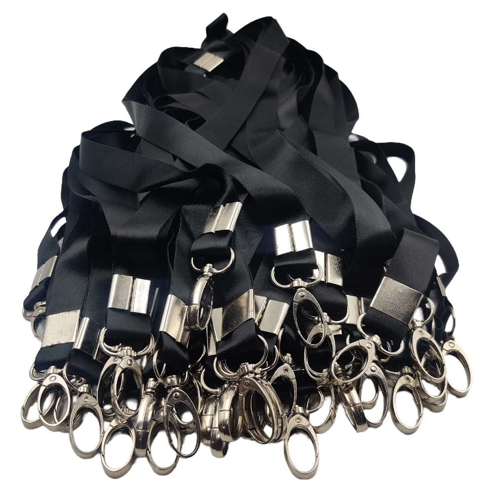 20mm Satin Fish Hook ID Card Tag Lanyard