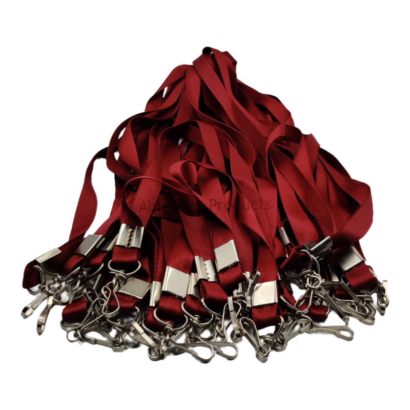 20mm Satin Twisted Hook ID Card Tag Lanyard