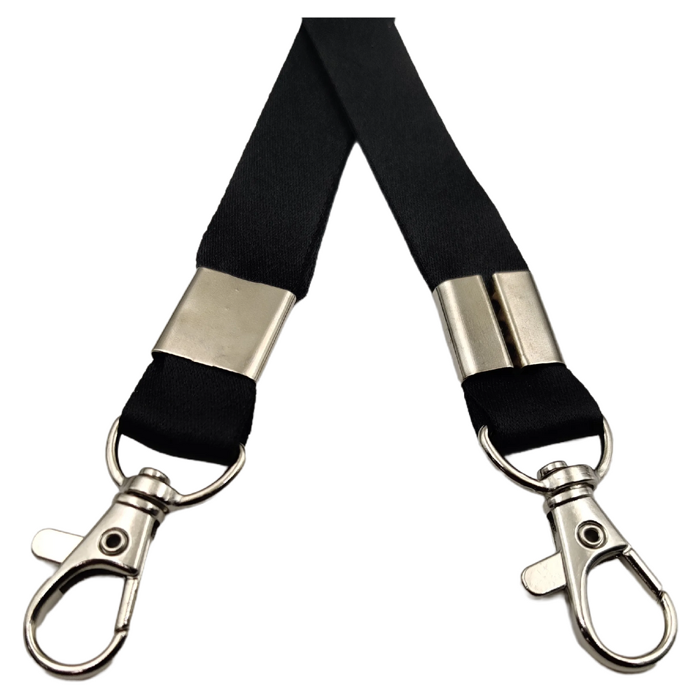 20mm Satin Lever Hook ID Card Tag Lanyard