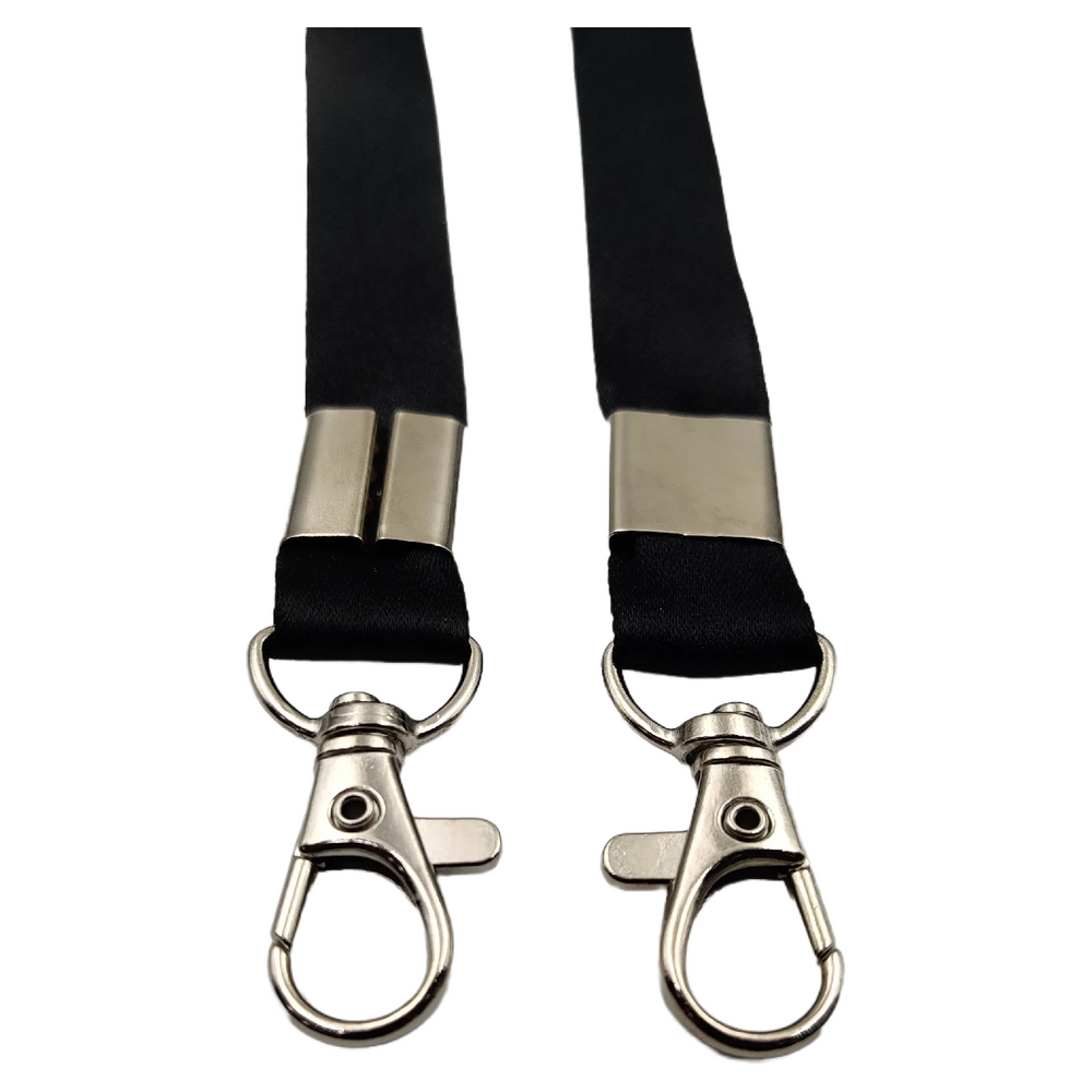 20mm Satin Lever Hook ID Card Tag Lanyard
