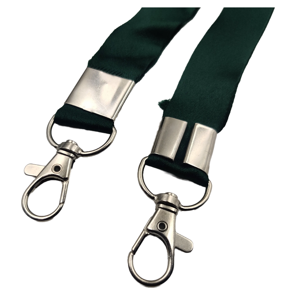20mm Satin Lever Hook ID Card Tag Lanyard