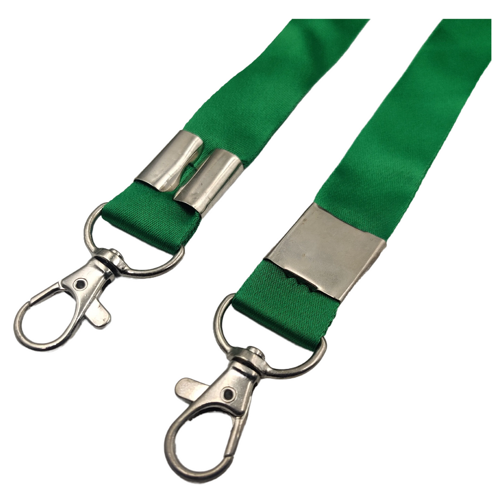 20mm Satin Lever Hook ID Card Tag Lanyard